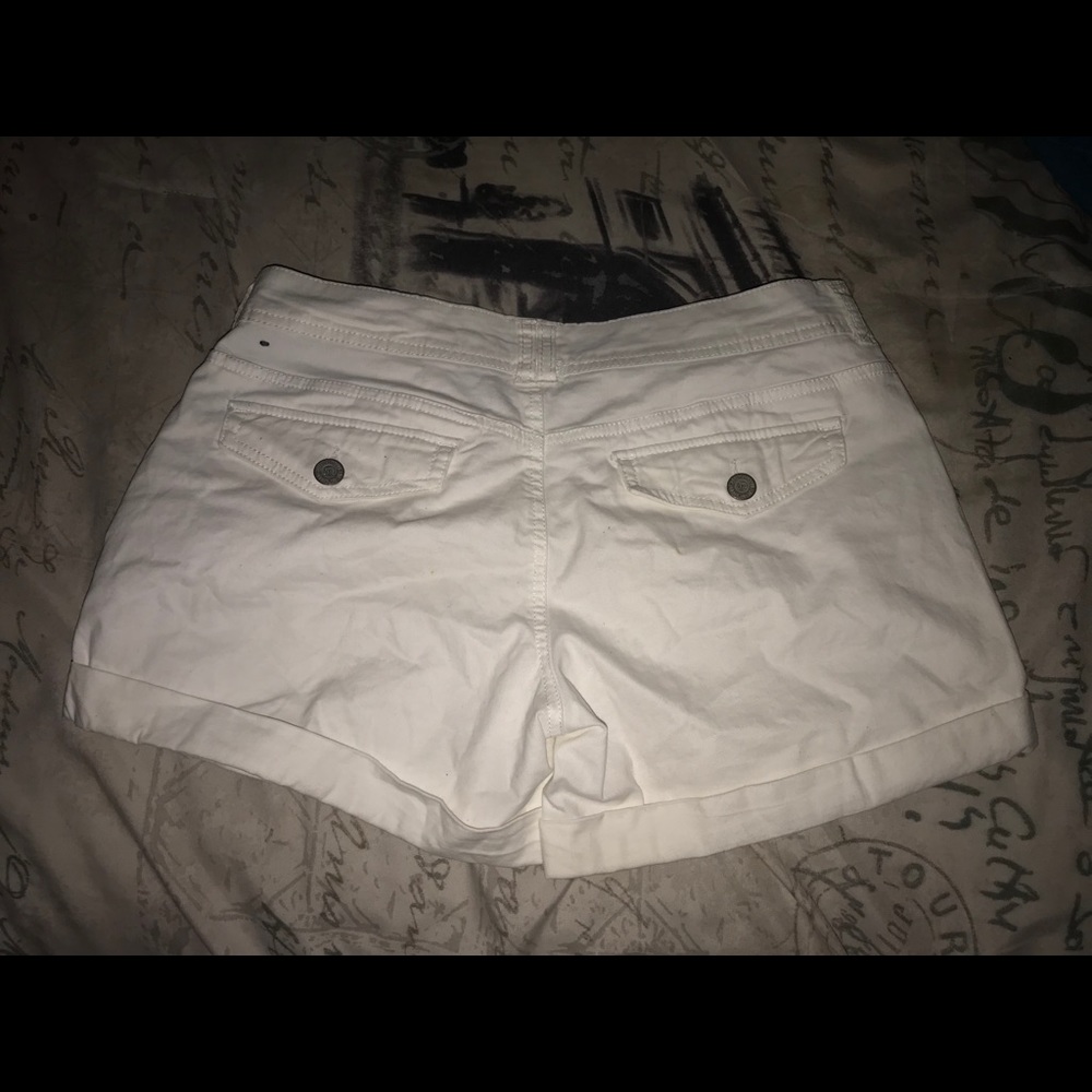 White shorts